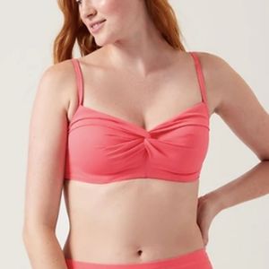 NWT Athleta Hampton Bra Cup Bikini Top, Size 34 B/C